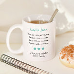 Cute Will You Be My Godfather Poem Photo Coffee Mug<br><div class="desc">Ask that special man in your life to be your child's godfather with this personalised godfather proposal coffee mug. Customise this adorable mug with a photo of your child and their name.</div>