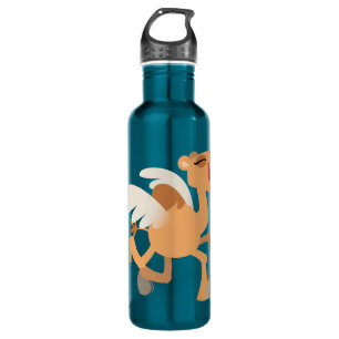 Cute Winged Cartoon Camel 710 Ml Water Bottle