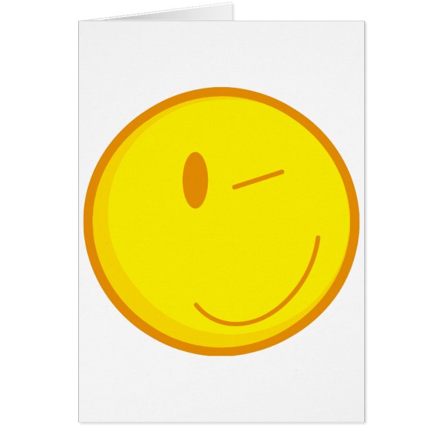 cute winking face (Front)