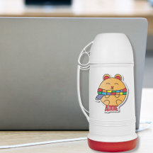 Cute Winter Animal Cartoon Personalised Hamster