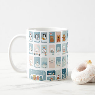 Cute Winter Animals Christmas Mug