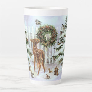 Cute Winter Animals Latte Mug