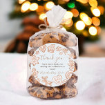 Cute winter Christmas cookie baby shower thank Classic Round Sticker<br><div class="desc">Express your gratitude with a sprinkle of sweetness! Our adorable thank you stickers,  featuring cute winter cookie illustrations,  are the perfect finishing touch to your heartfelt appreciation. Stick them on gifts,  cards,  or favours to share a little extra joy and convey your thanks with a touch of cookie charm.</div>