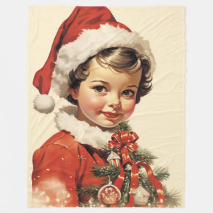 Cute Winter Classic Christmas Blanket