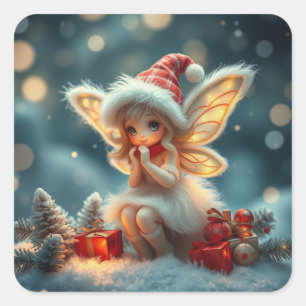 Cute Winter Fairy Stickers