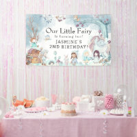 Cute Winter Forest Fairy Christmas Girls Birthday