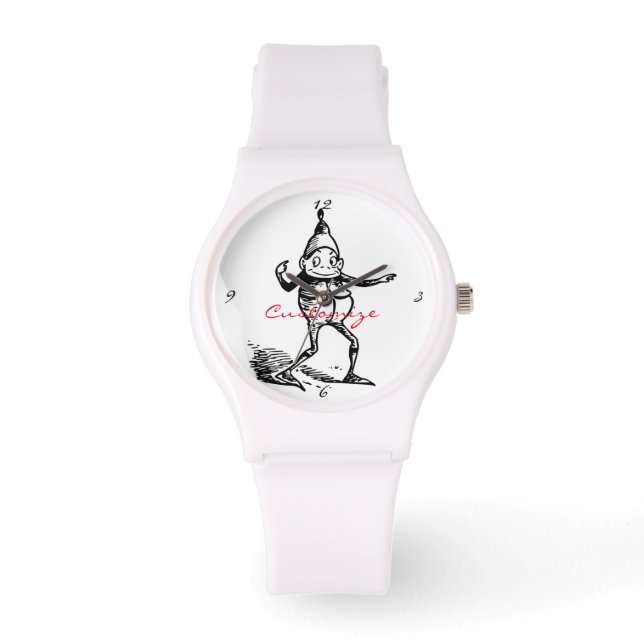 Cute Winter Holiday Elf Thunder_Cove Watch (Front)