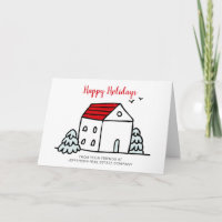 Cute Winter House Real Estate
