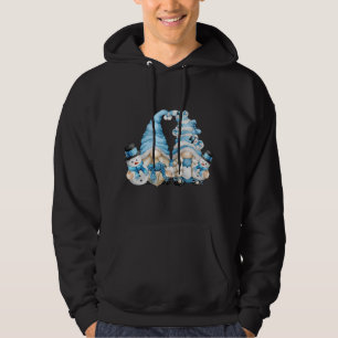 Cute Winter Lover Matching Gnomes For Women With S Hoodie