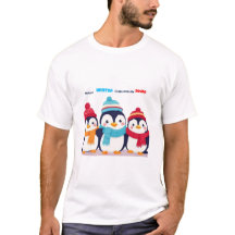 Cute Winter Penguins We Love Winter