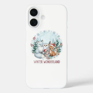 Cute Winter Wonderland Creatures iPhone/iPad Case