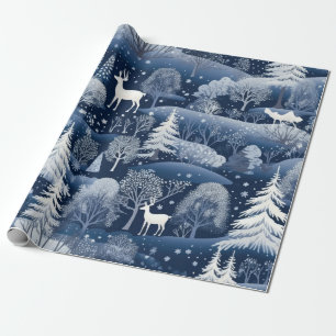 Cute Winter Wonderland Wrapping Paper