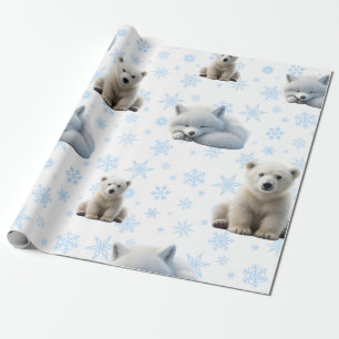 Cute Winter Wrapping Paper