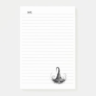 Cute Witch Hat Simple Post-it Notes
