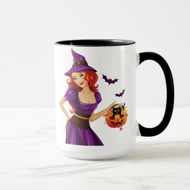 Cute Witch Mug (Right)