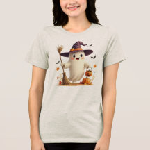 Cute Witchy Ghost Halloween