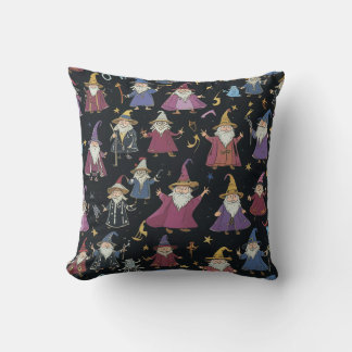cute wizard cushion