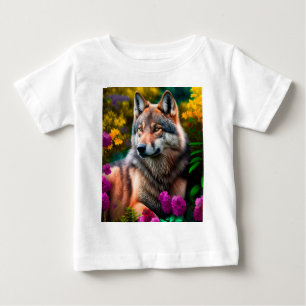 Cute wolf Baby T-Shirt