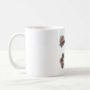 Cute wolverine Delight � Cute Animal Art Coffee Mug