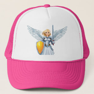 Cute woman Angel's with open wings Trucker Hat