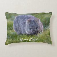 Cute Wombat Wildlife Animal Australia Green