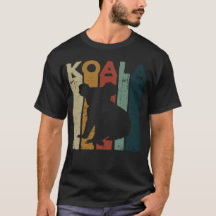 Cute Womens Mens Kids Retro Koala Bear  Zookeeper T-Shirt