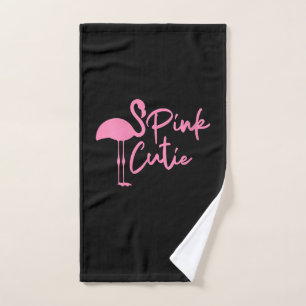 Cute Womens Pink Flamingo   Pink Cute   Flamingo Hand Towel