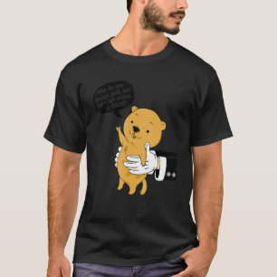 Cute Woodchuck Happy Groundhog Day T-Shirt