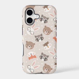 Cute Woodland Animal Kids Pattern