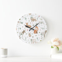 Cute Woodland Animal Pattern
