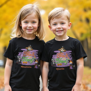 Cute Woodland Animals Halloween Trick or Treat T-Shirt