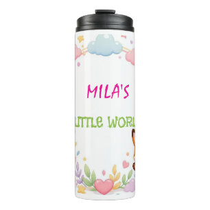 Cute Woodland Animals Nursery Wall Art – Bear Thermal Tumbler