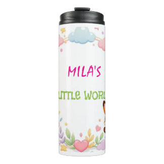 Cute Woodland Animals Nursery Wall Art – Bear Thermal Tumbler