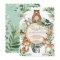 Cute Woodland Animals Rustic Greenery Baby Shower