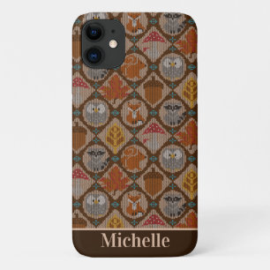 Cute Woodland Autumn iPhone 11 Case