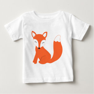Cute Woodland Baby Fox Baby T-Shirt