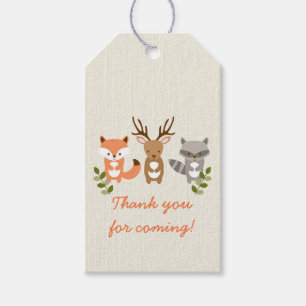 Cute Woodland Forest Animal Gift Tags