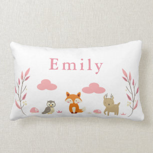Cute Woodland Kids/Baby Pillow