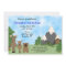 Cute Woodland Mountain Animals Boy's Birthday