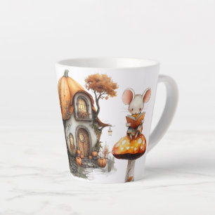 Cute Woodland Mouse & Mushroom Cottage Mug – Whims