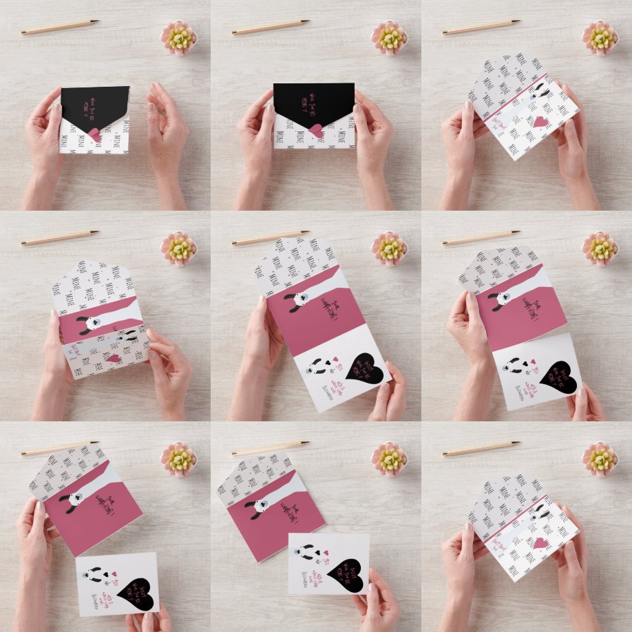 Cute Wool You Be Mine? Llama Love + Valentine Card