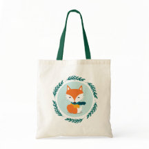 Cute Wooland Fox with Scarf