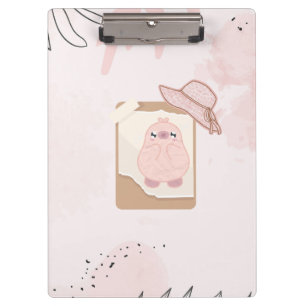 Cute writing pad clipboard