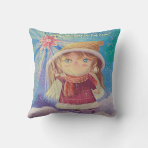 Cute Xmas angel Cushion