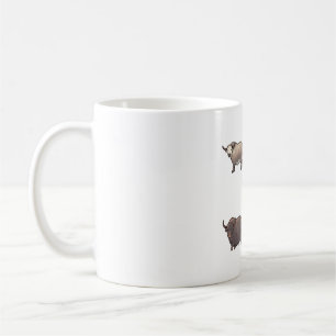 Cute yak Delight � Cute Animal Art Coffee Mug