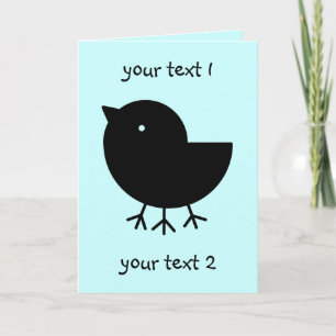 Cute Yatagarasu(black) Card