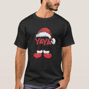 Cute Yaya Claus New Christmas Santa Claus Premium T-Shirt