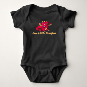 Cute Year of the Dragon Baby Bodysuit