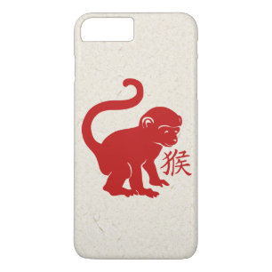 Cute Year Of The Monkey iPhone 8 Plus/7 Plus Case