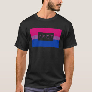 Cute Yeet Meme Gay Bisexual Pride Flag Queer T-Shirt